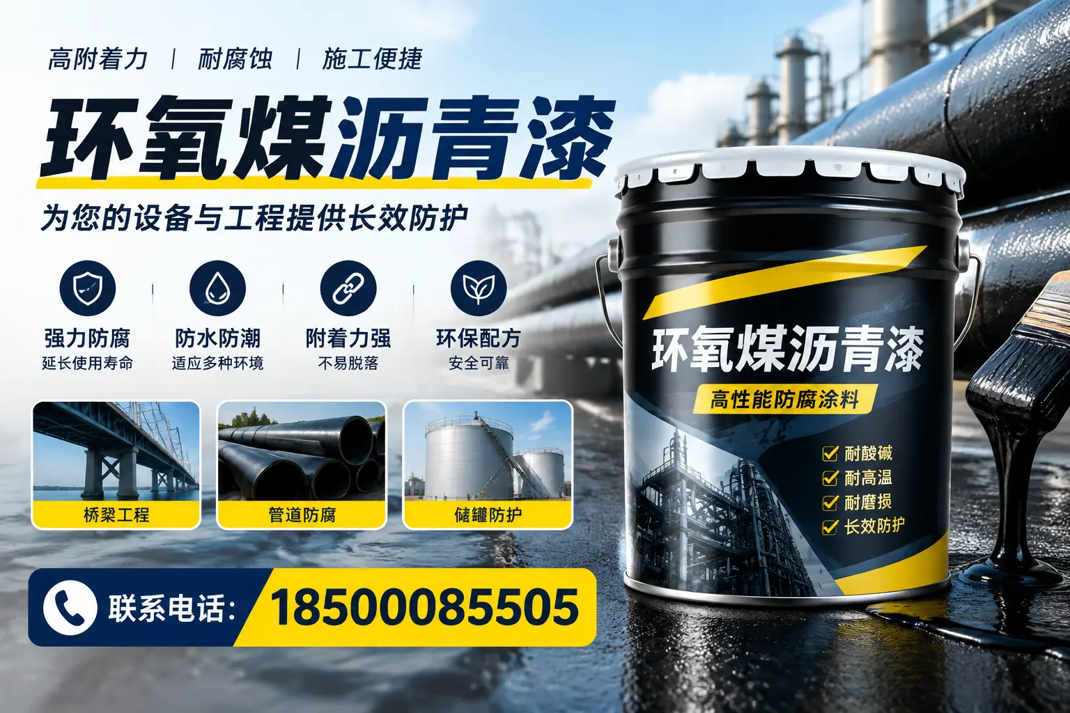 环氧煤沥青漆与其他涂料的对比分析，助力三门峡企业决策
